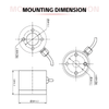 6 Axis Force Sensor T522B