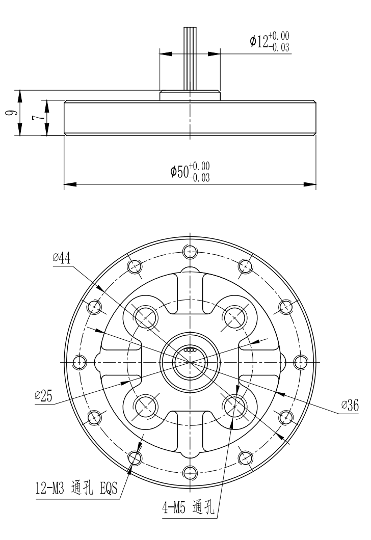  Robot Joint Torque Sensor F209C-50