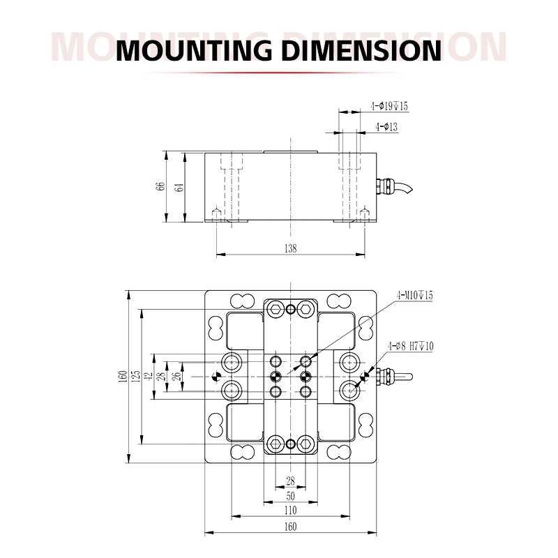 3 Axis Force Sensor T505